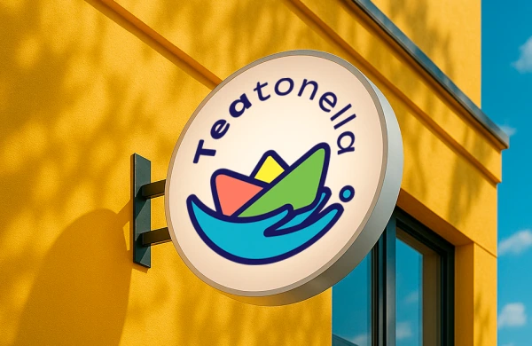 Logotipo para Clínica de Neurodesenvolvimento Teatonella