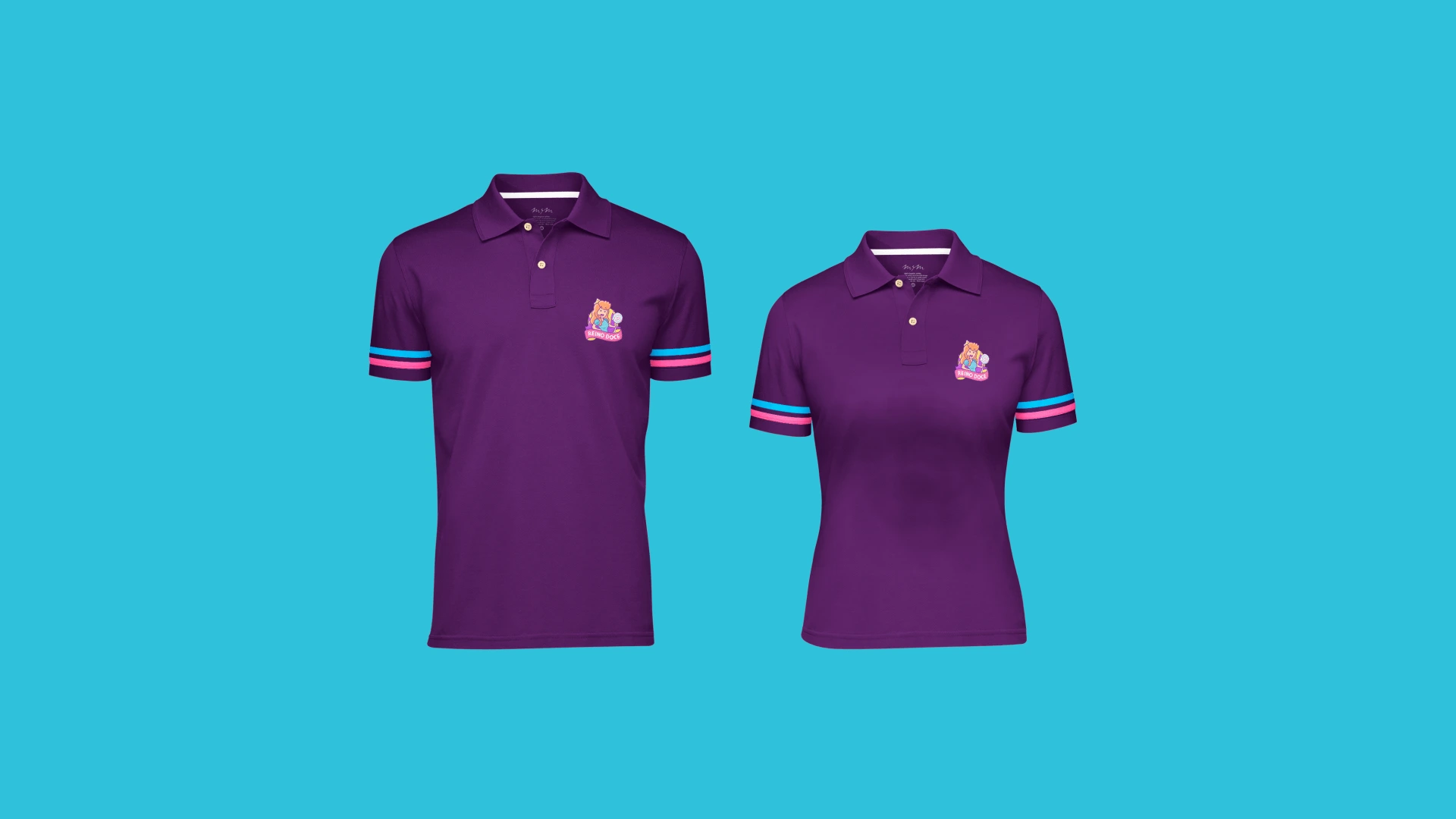 Reino Doce Logotipo Profissional Uniforme