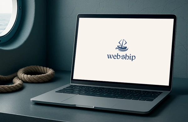 webship logotipo desenvolvimento web